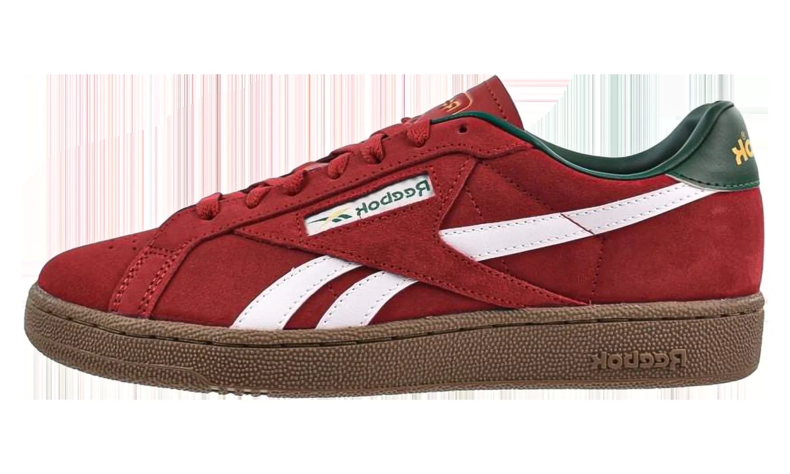 Reebok — Club C Grounds "Flashred / Footwear / Gum" 100244996 — Sneaker — resale