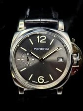 Panerai — Panerai Luminor Due PAM01247 Gray Sunburst Dial Manual Date Box/Papers — Watch — resale