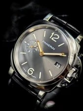 Panerai Luminor Due PAM01247 Gray Sunburst Dial Manual Date Box/Papers 2