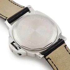 Panerai Luminor PAM00130 Stainless Steel Diamond 44mm Black Dial #HDW196 2