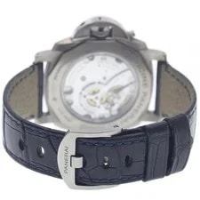 Officine Panerai Luminor 1950 DUE 3 Days Titanium PAM00728 42mm Ti Navy #C2588 4