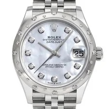 Rolex Datejust 278344RBR White Gold Stainless Steel Diamond 31.0mm #YKW227 2