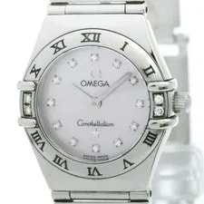 Omega — Omega Constellation Diamond MOP Dial Steel Quartz 156... BF591098 — Watch — resale