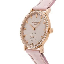 Patek Philippe Calatrava Rose Gold Manual Wind Diamond 31 7120R-001 2