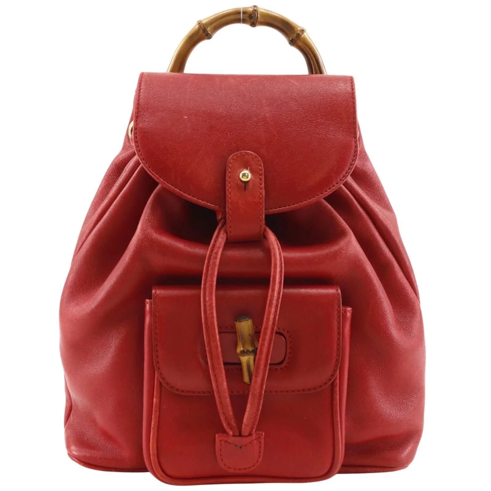 Gucci — Gucci Bamboo Backpack — Handbag — resale