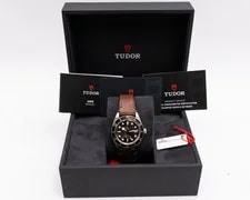Tudor Black Bay Fifty-Eight 39mm 79030N Black Dial Brown Strap 2022 2