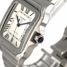 Cartier Santos de LM WSSA0009 Stainless Steel Mechanical A... 4