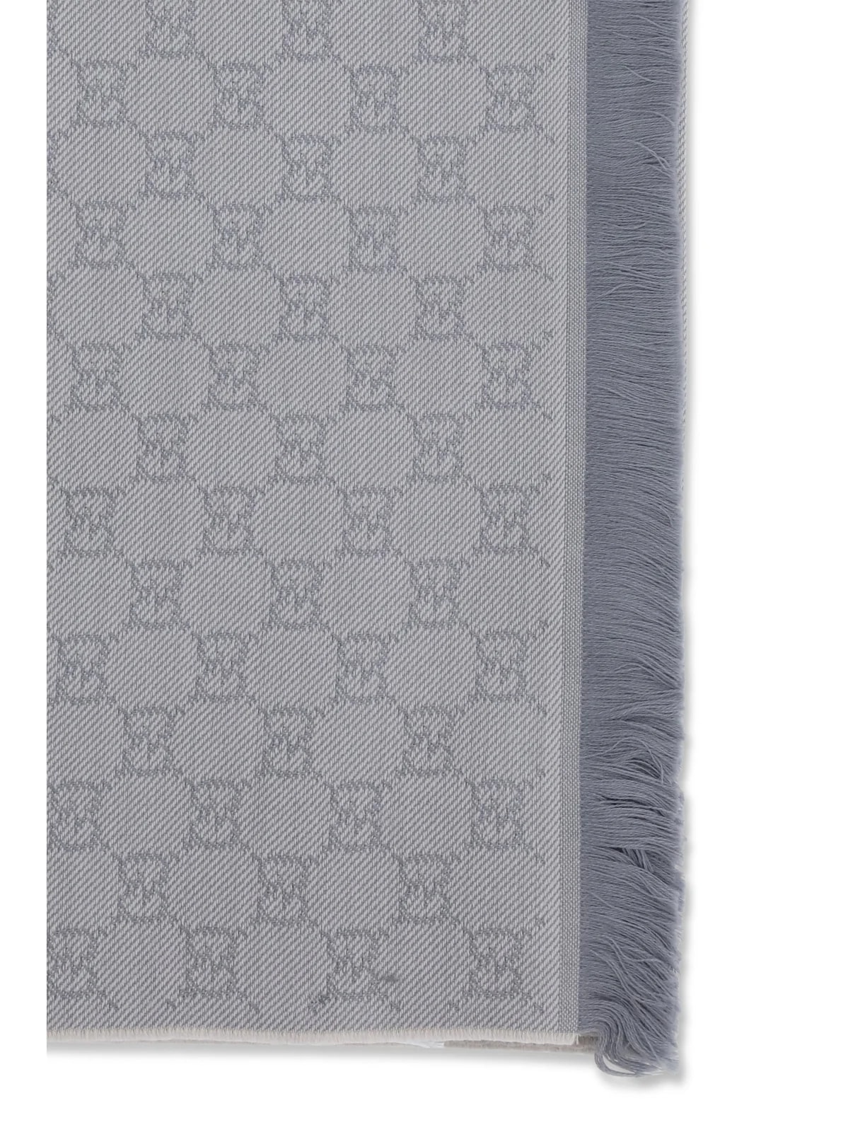 Gucci Gg-Embroidered Scarf — (Ovis Aries) Scarfs 3