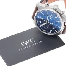IWC Schaffhausen Pilot's Watch Petite Prince IW377714 Day-Date AT 's_957679 2