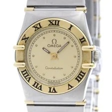 Omega Constellation Quartz Stainless Steel and Yellow Gold 4