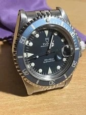 Tudor Submariner 76100 Oysterdate Blue Dial Automatic 39mm Diver 4