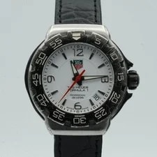 Tag Heuer — TAG Heuer Formula WAC1211 34mm Steel Leather Black — Watch — resale