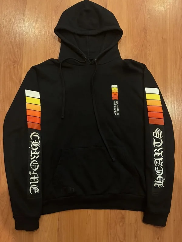 Chrome Hearts — Hearts Boost Vertical Logo Hoodie — streetwear — resale