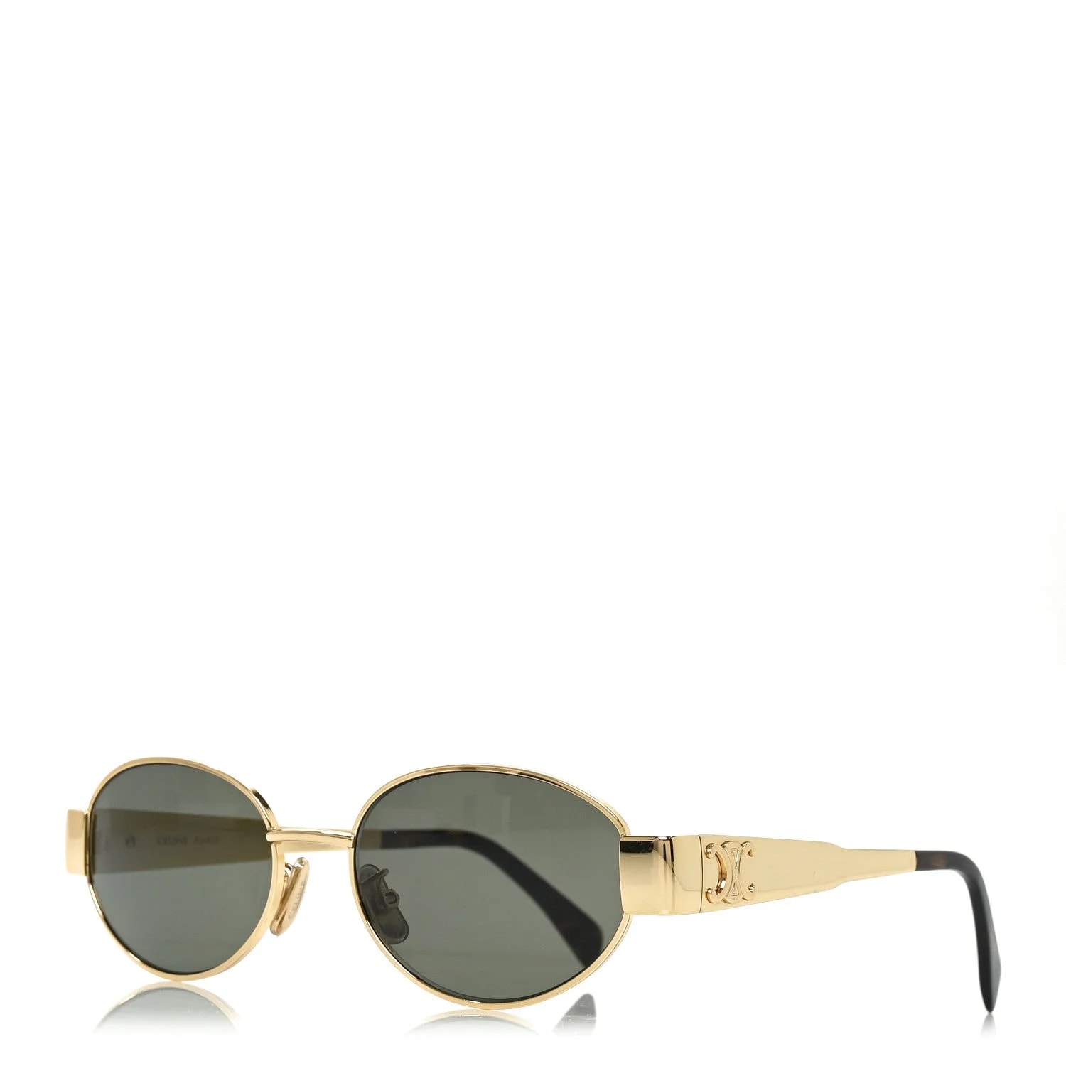 Celine — Metal Triomphe 01 Sunglasses CL40235U — Accessory — resale