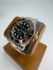 Rolex Submariner 116613LN Silver and Gold Oyster Bracelet With Black Bezel 3