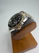 Rolex Submariner 116613LN Silver and Gold Oyster Bracelet With Black Bezel 4