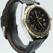 Breitling Crosswind D13355 Stainless Steel/Gold Blue BR823 43MM 3
