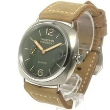 Officine Panerai Radiomir 8 Days Titanium PAM00735 45mm Ti Green #C1629 2