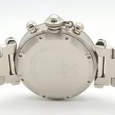 Cartier Pasha C Chronograph W31048M7 Silver 1 4