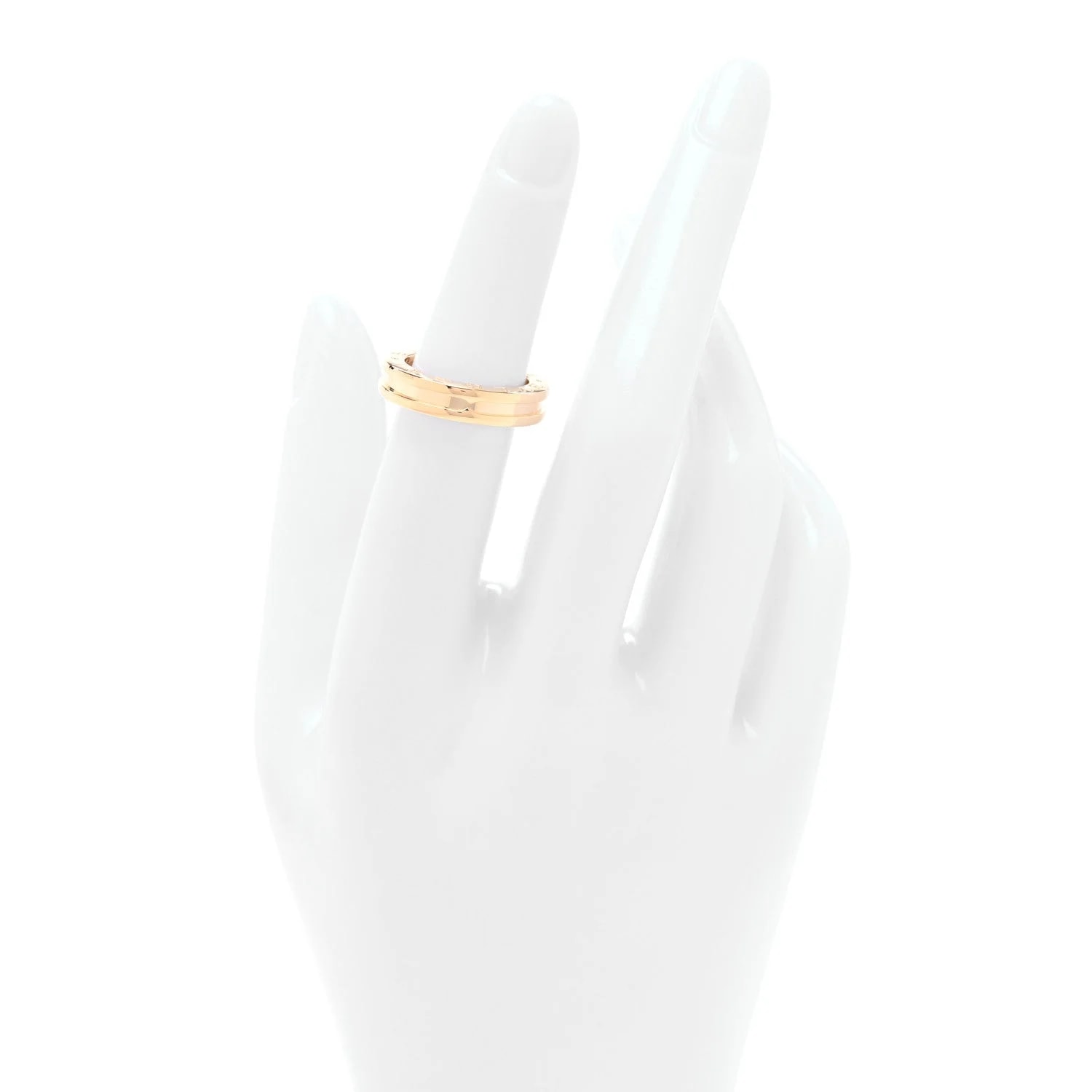 18K Yellow Gold B.Zero1 One-Band 50 5.25 2