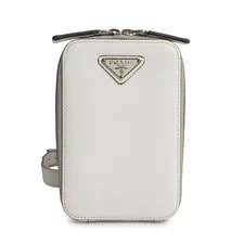 Prada — Exhibit Prada 2Vz039 Triangle Logo Belt Travel Bia — Handbag — resale