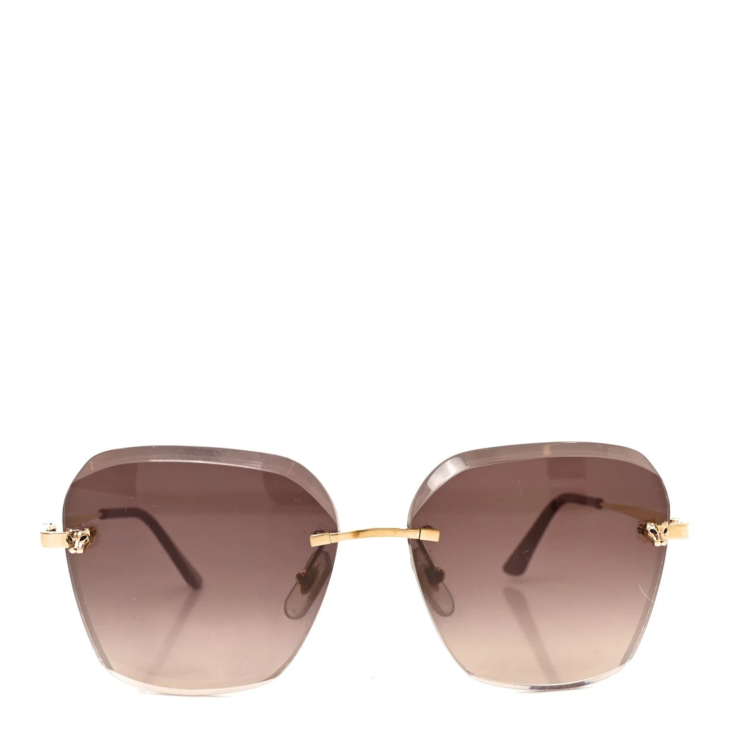 Metal Panthere de Cartier Sunglasses A13F49JS 2