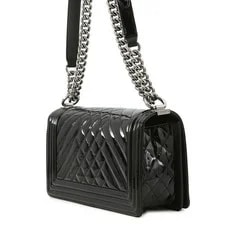 Chanel Boy 25 Matelassé Coco Mark #TZB575 2