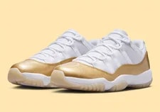Air Jordan 11 Low "Mothers Day" White Gold AH7860-102 2