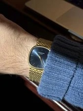 Patek Philippe Golden Ellipse 3734 Blue Dial 18K Yellow Gold 2