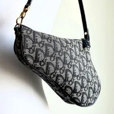 Dior — [Good Condition] Dior Saddle Trotter Pattern Y2K — Handbag — resale