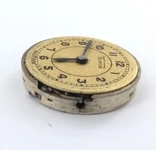 c1930s Tudor 15J Movement, Dial & Hands. 2