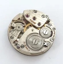 c1930s Tudor 15J Movement, Dial & Hands. 4