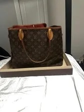 Louis Vuitton Never-full With Interior, Strap & Dust 2