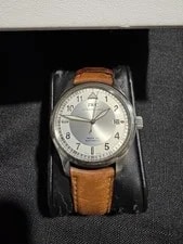 IWC Pilot's Silver Brown Leather Strap - IW325313 2