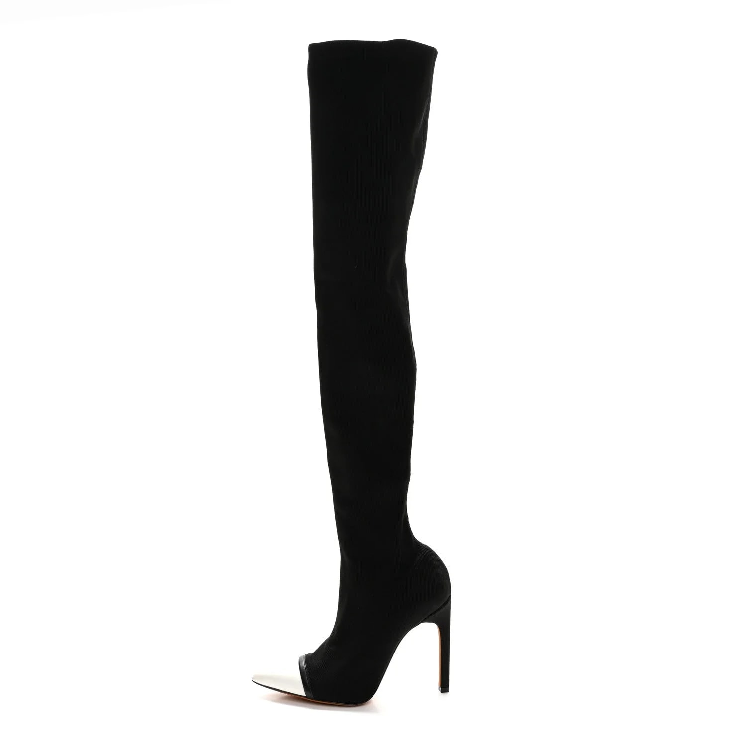 Givenchy — Over the Knee Pointed Toe 37 — Designer Shoe — resale
