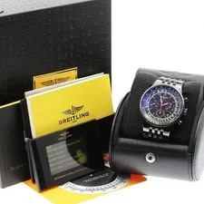 Breitling Montbrillant 47 Black Steel M23351 Date Automatic Watch_913248 2
