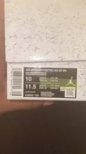 Size 10 - Nigel Sylvester X Air Jordan 4 Retro OG SP After 2