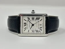 Cartier — Cartier Tank Solo XL Automatic Stainless Ref. 3515 Ref. W5200027 Box&Papers — Watch — resale