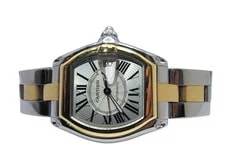 Cartier Roadster 18k Yellow Gold Stainless Steel Automatic W62031Y4 3