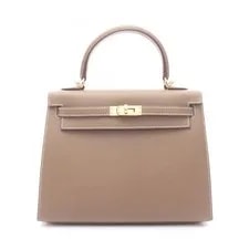 Hermès — Hermes Kelly 25 Etoupe GHW K — Handbag — resale