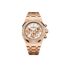 Audemars Piguet — Audemars Piguet Royal Oak 26315OR.OO.1256OR.01 Chronograph Rose Gold Silver Dial — Watch — resale