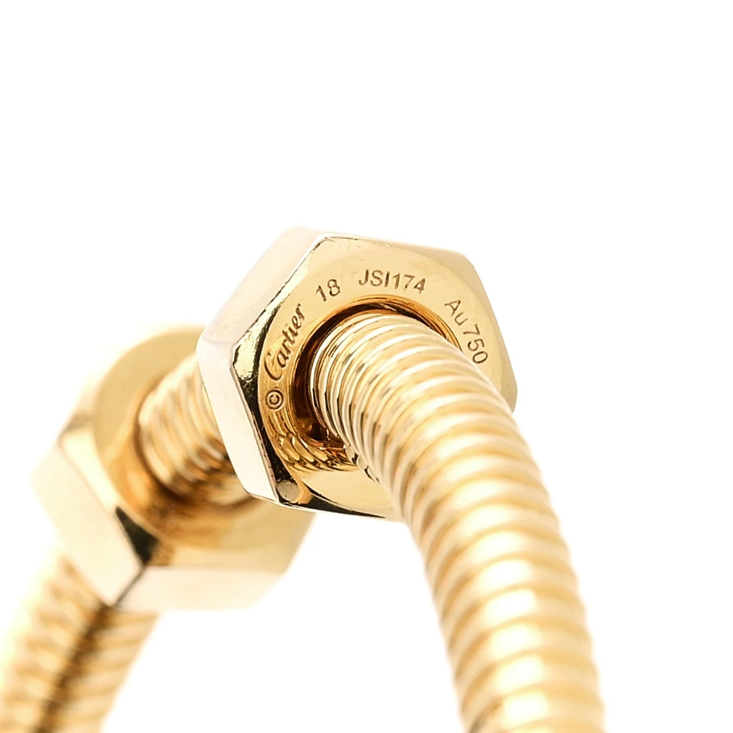 18K Yellow Gold Ecrou de Cartier 18 3