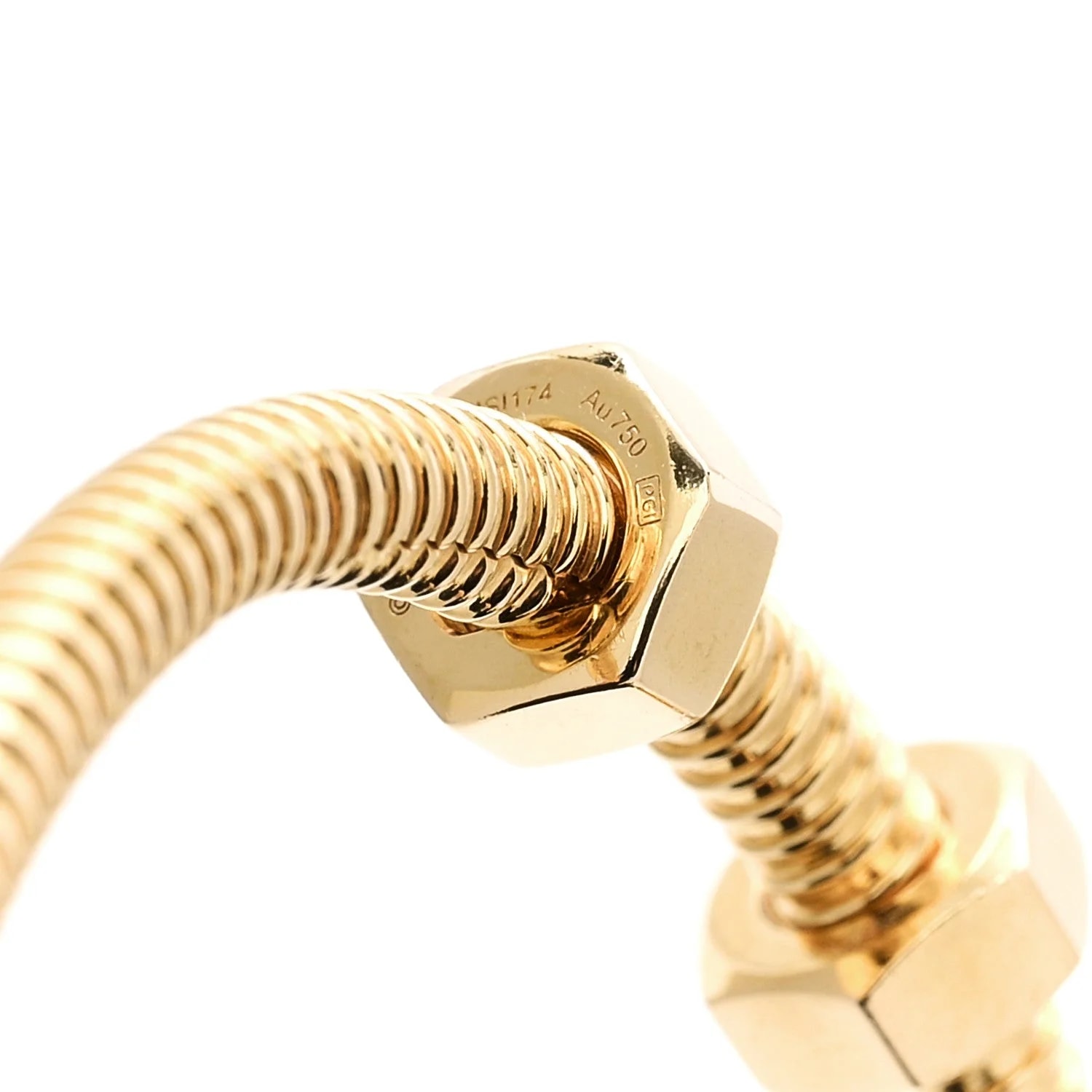 18K Yellow Gold Ecrou de Cartier 18 4