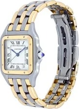 Cartier Panthere W25028B6 18k & Stainless Steel White Dial 27mm Quartz 2
