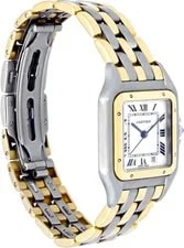 Cartier Panthere W25028B6 18k & Stainless Steel White Dial 27mm Quartz 3