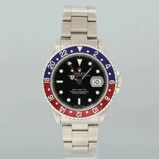 1990 Rolex GMT-Master Pepsi Blue Red 40mm Tritium Steel 16700 Box 2