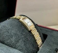 Cartier Tank Francaise 18K Yellow Gold Diamond 3