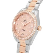 Omega Seamaster 220.25.34.20.59.001 Automatic Winding 34mm Pink Stainless Steel 4