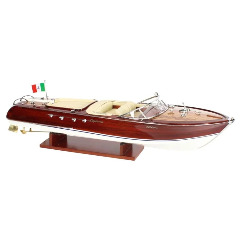 Model of A Riva Aquarama Speedboat 3ft With Interior 20th Century — Furniture — resale