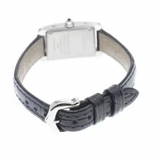 Cartier WSTA0032 Tank American Mini Quartz Good Condition Box and 4